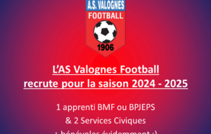 Recrutement 1 apprenti BMF ou BPJEPS et 2 Services Civiques pour saison 2024-2025