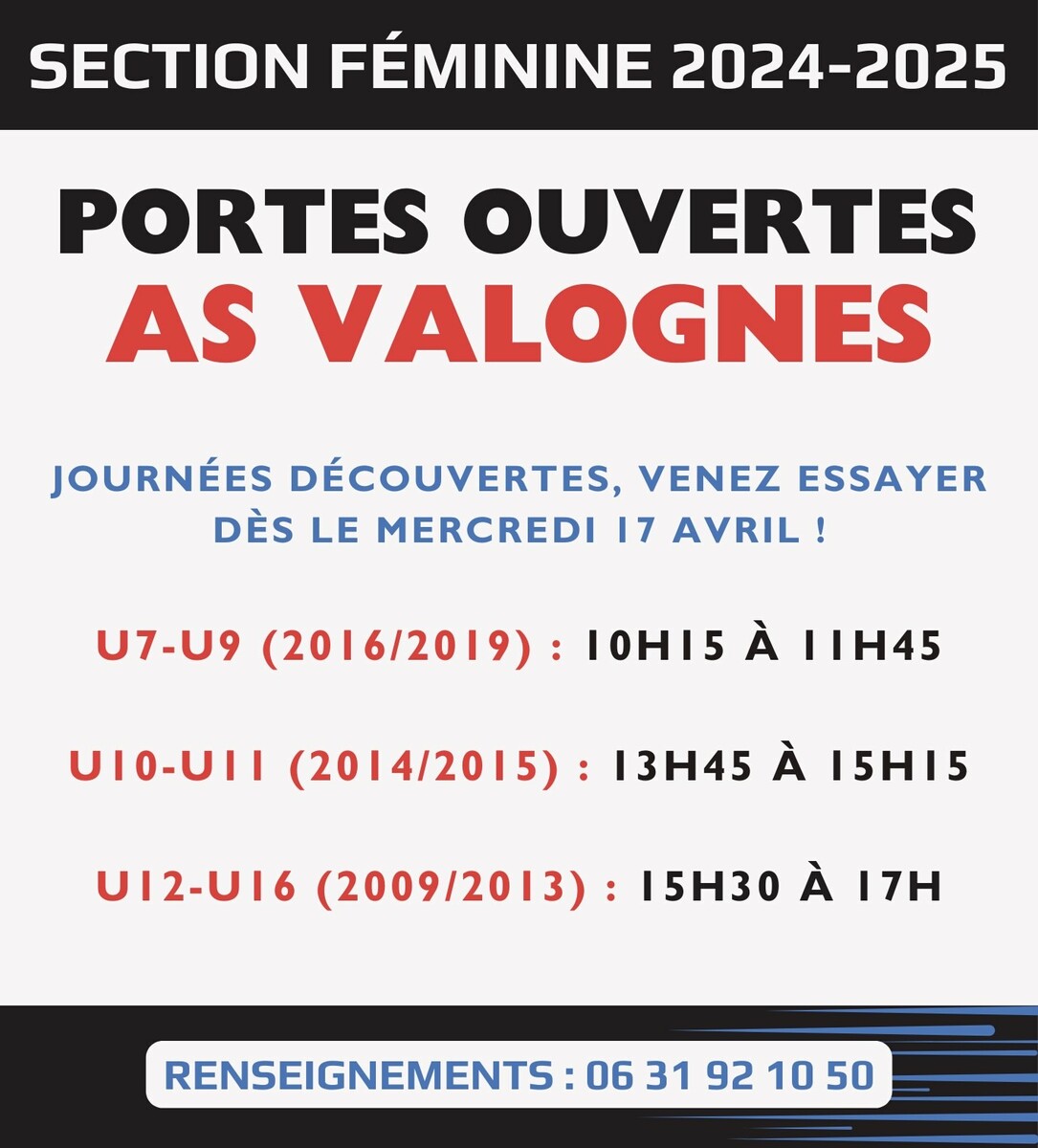 Portes ouvertes féminines