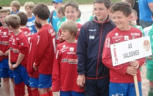 Nos U11 aux 110 ans du CS Carentan