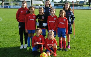 Reprise des féminines de l'école de foot