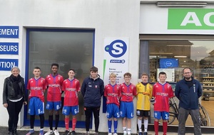 Point S Valognes sponsorise les shorts de toutes les catégories jeunes du club