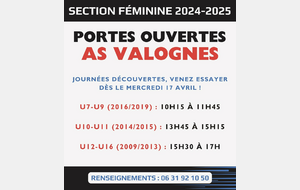 Portes ouvertes féminines