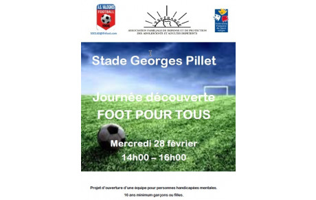 JOURNEE FOOT POUR TOUS 