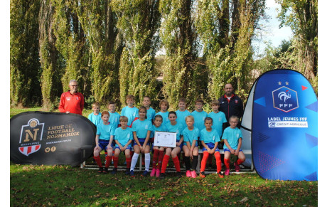 L'AS Valognes présente à la Journée des Labels FFF à Houlgate