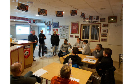 Nos dirigeants et accompagnateurs d'équipes se forment !