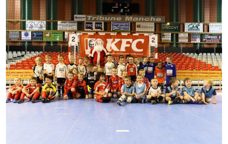 Les U6-U7 ont participé au tournoi de Noël de l’AS Cherbourg 