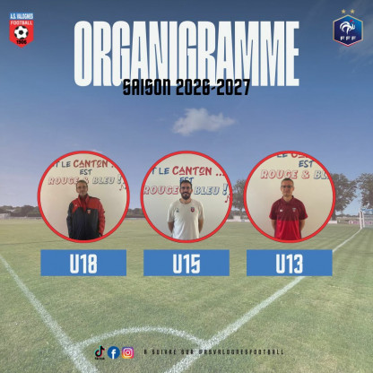 Organigramme 2026 - 2027