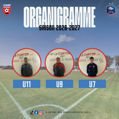 Organigramme 2026 - 2027